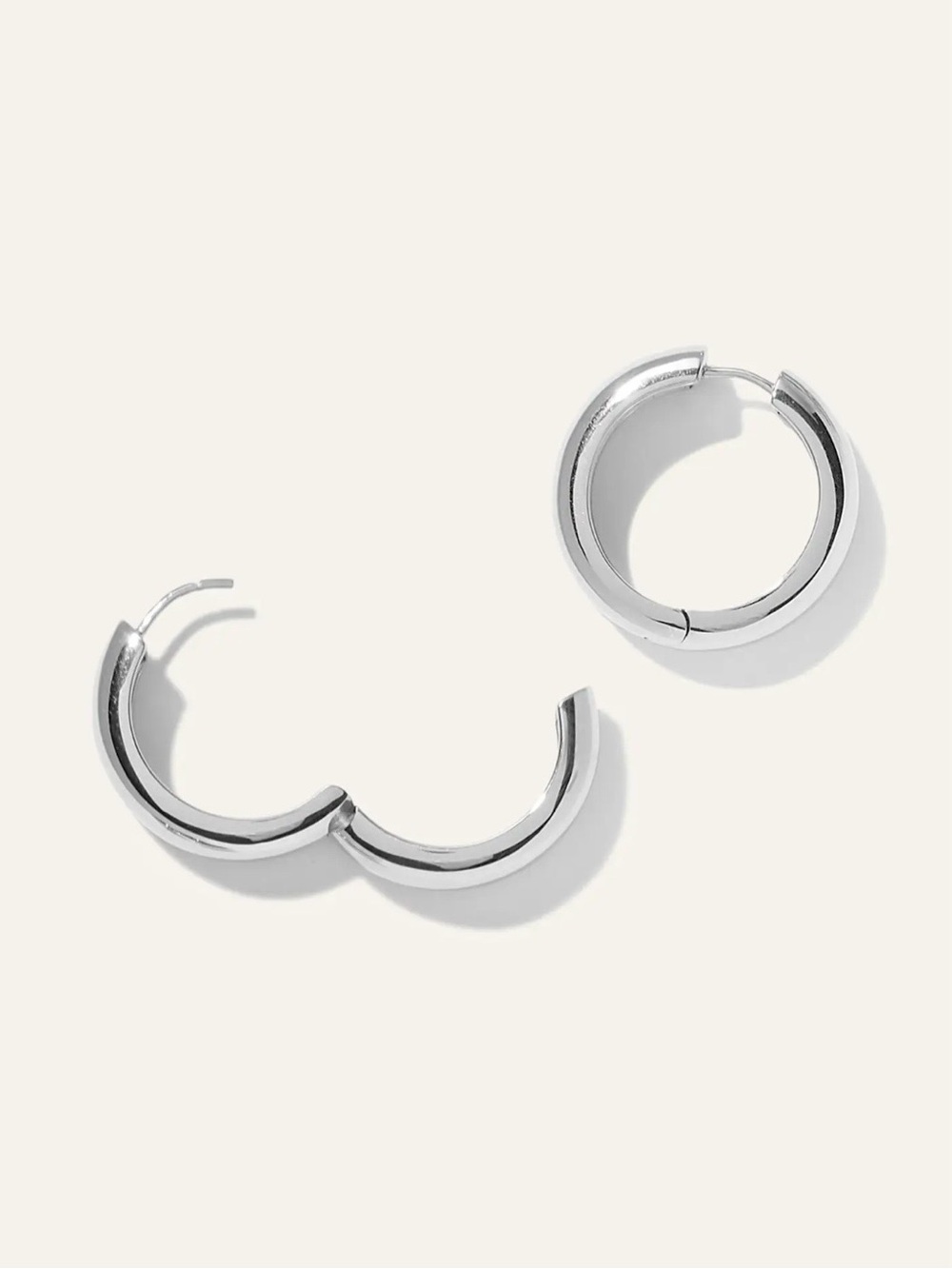 Quince Chunky Dome Hoops Large - Picture 5 of 11